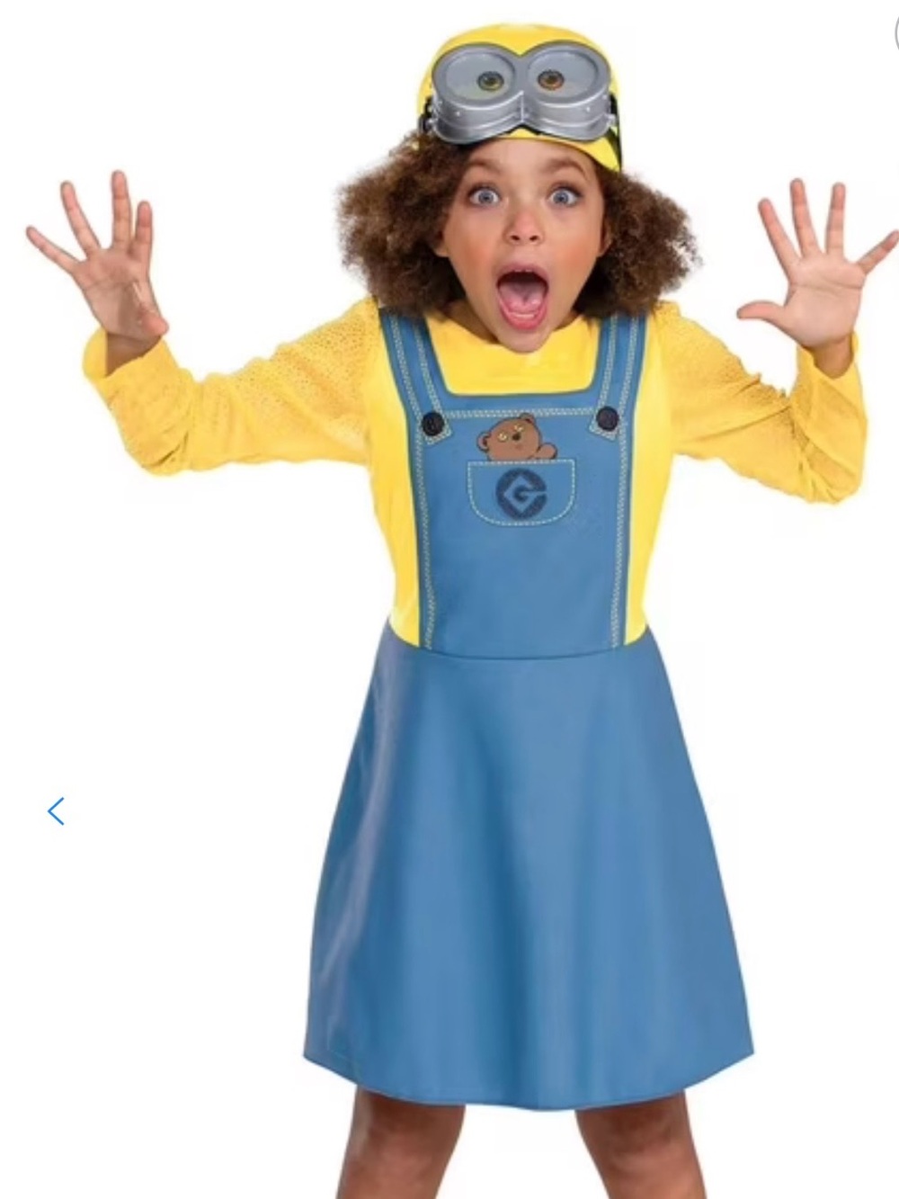 Yellow and Blue Kids Costume Jumper Dress - Despicable Me Inspired